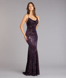 Maddie Velvet Open Back Mermaid Formal Dress