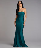 Margret Strapless Cutout Mermaid Formal Dress