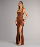 Style your seasonal looks with the Kaitlin Low Back Slit Mermaid Formal Dress, a trend-right, fall dress designed for any plan on your calendar with new and unqiue details.
