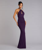 Elina Halter Cutout Mermaid Dress