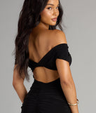 Arial Open Back Mermaid Formal Dress
