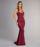 Sofia Glitter Mermaid Formal Dress