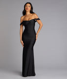 Rae Off-The-Shoulder Mermaid Formal Dress