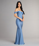 Rae Off-The-Shoulder Mermaid Formal Dress