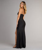 Tricia V-Neck Slit Mermaid Formal Dress