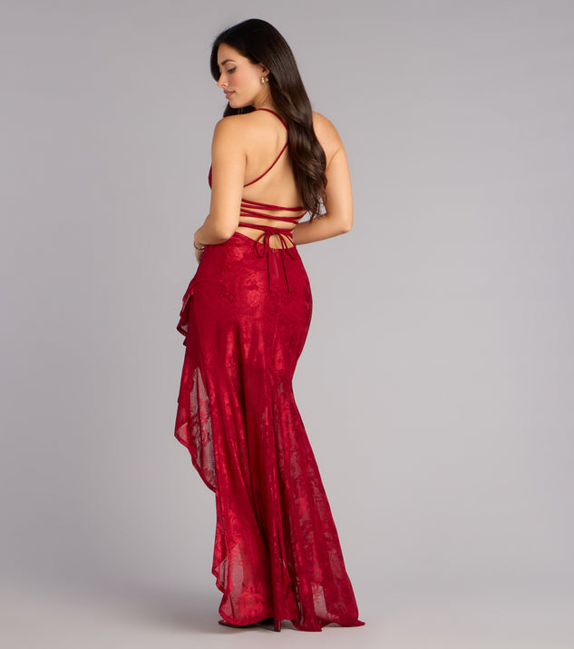 kaia strapless high slit formal dress Square Halter ESTELLE BACKLESS MINI DRESS