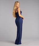 Serena Sweetheart Slit Formal Dress