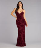 Clarence Lace-Up Mermaid Formal Dress