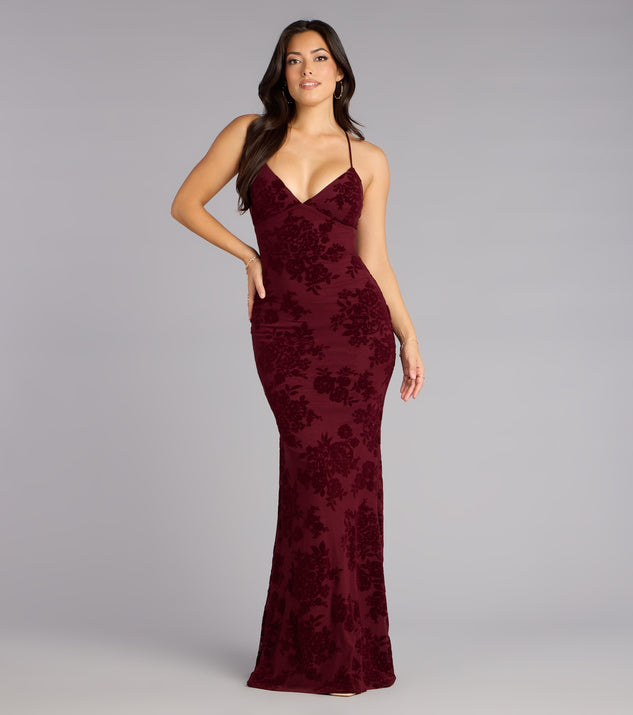 Clarence Lace-Up Mermaid Formal Dress