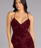 Clarence Lace-Up Mermaid Formal Dress