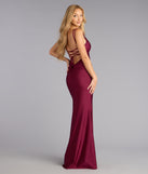 Gabriella Lace-Up Mermaid Formal Dress