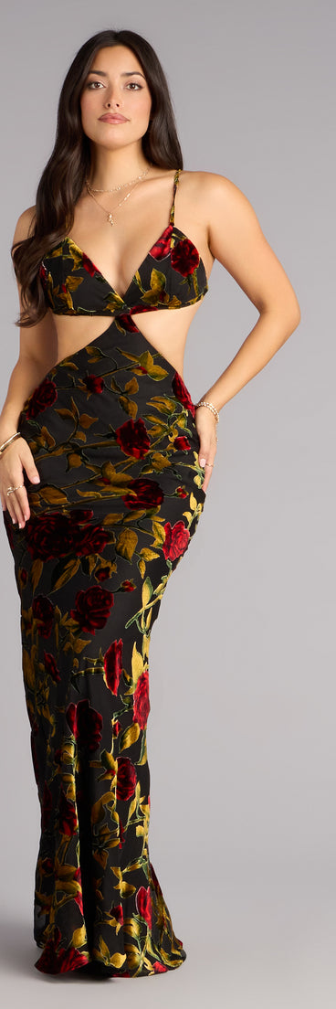 Milana Velvet Open Back Mermaid Formal Dress