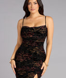 Carmen Velvet Cowl Mermaid Formal Dress