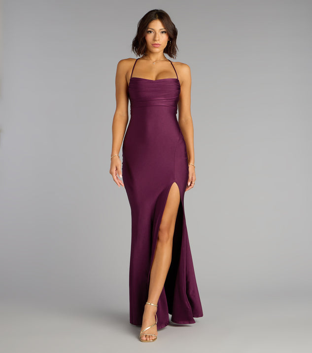Delia Formal Cowl Neck Long Dress | Windsor Delia Formal Cowl Neck Long Dress | Windsor