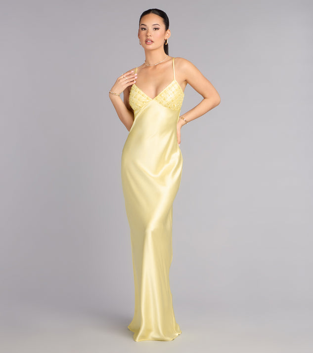 evening dresses made in turkey Black Satin Evening Maxi Dress ALIUR |UNDRESS main image 1