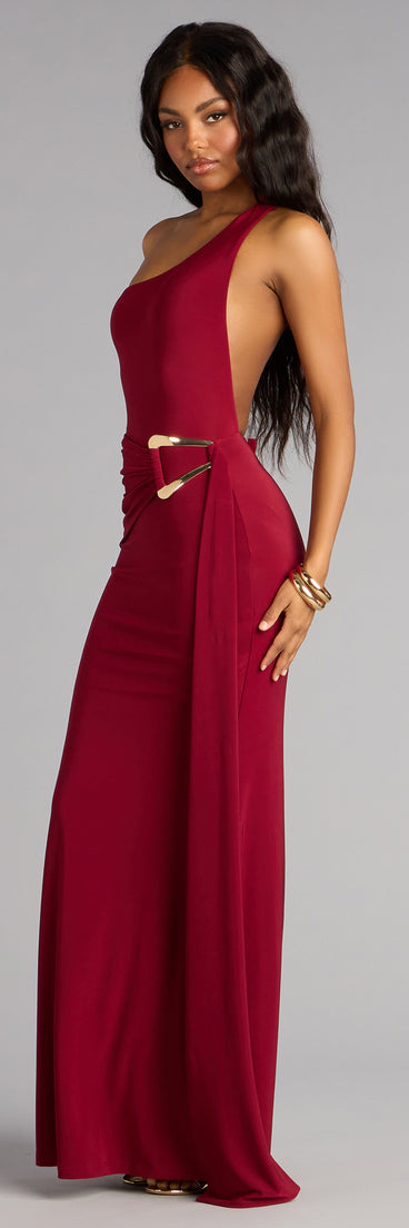 Marina One-Shoulder Mermaid Formal Dress