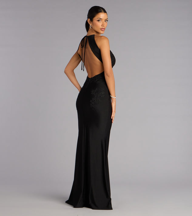 Blanca Open Back Mermaid Formal Dress | Windsor Blanca Open Back Mermaid Formal Dress | Windsor