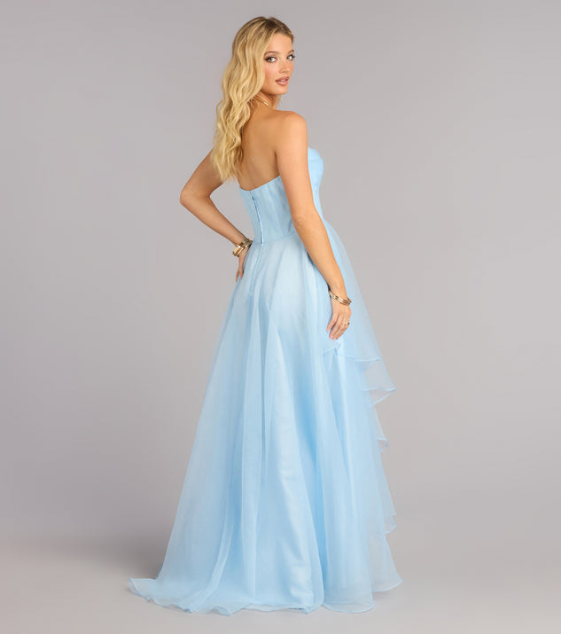Lilyanne Organza Strapless A-Line Ball Gown | Windsor Lilyanne Organza Strapless A-Line Ball Gown | Windsor