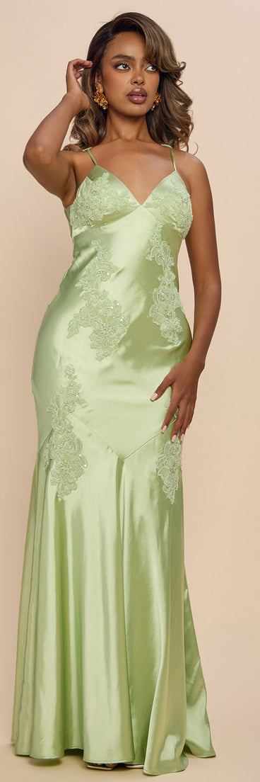 Rachel Satin Open Back Formal Dress | Windsor Rachel Satin Open Back Formal Dress | Windsor