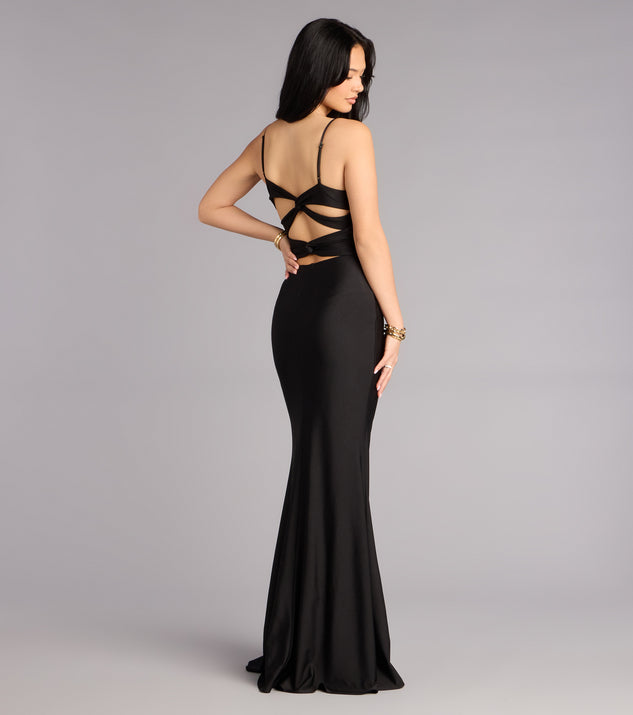 Scarlet Strappy Back Mermaid Formal Dress | Windsor Scarlet Strappy Back Mermaid Formal Dress | Windsor