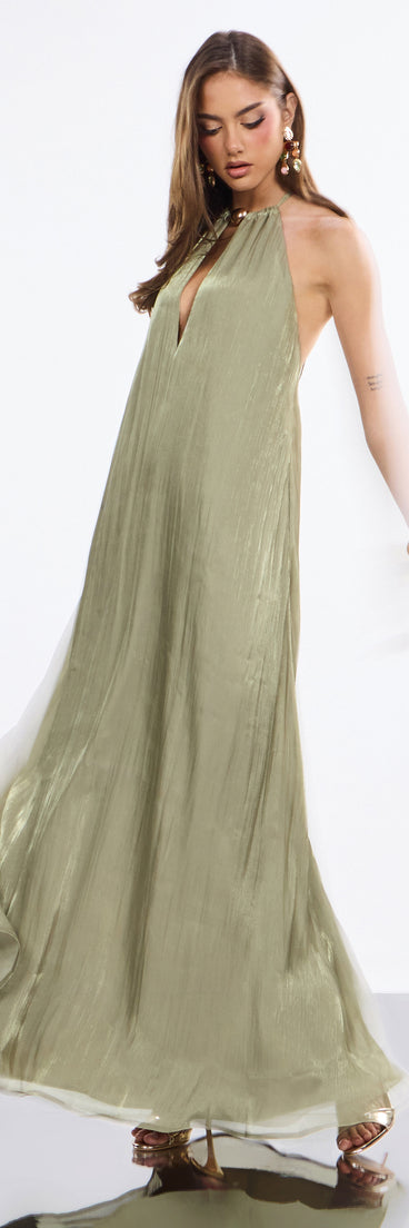 Margie Halter A-Line Formal Dress