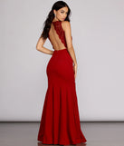 Alicia Lace Crepe Mermaid Gown