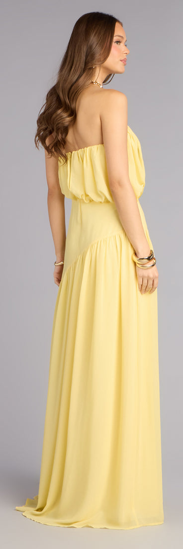 Kensley Chiffon A-Line Formal Dress