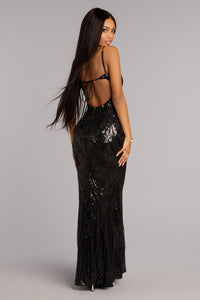 blue glitter metallic tie back dress Tyah Sequin Tie Back Mini Dress | Blue | Womens