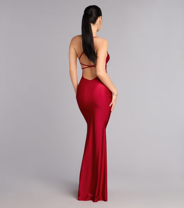 Hannah V-Neck Strappy Formal Dress | Windsor Hannah V-Neck Strappy Formal Dress | Windsor