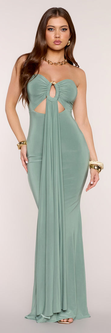 Rynlee Strapless Mermaid Formal Dress