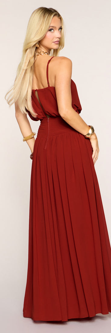 Brittnay Chiffon A-Line Formal Dress
