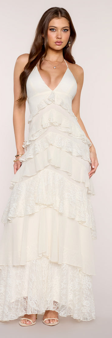 Juliette Chiffon Lace Formal Dress