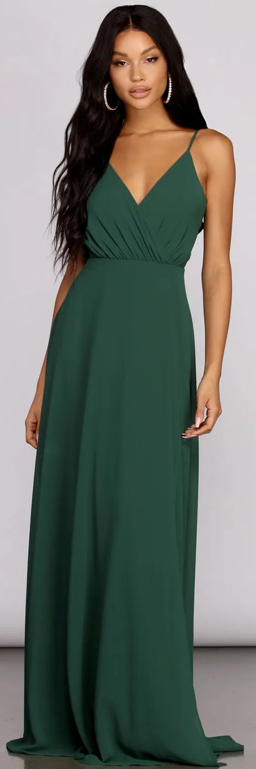 Vaughan Chiffon Gown