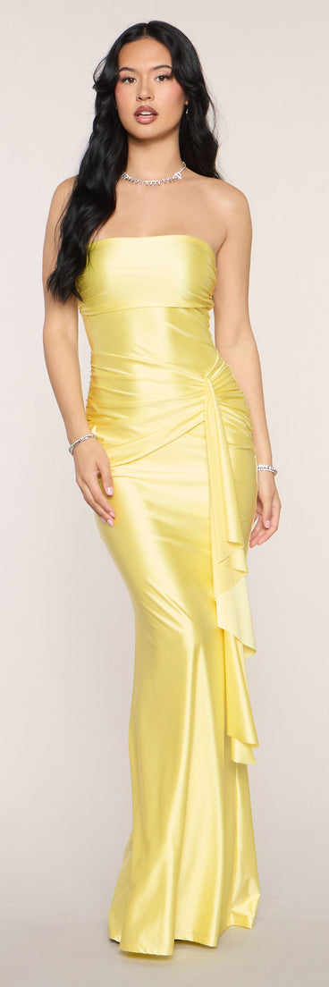 Arielle Strapless Mermaid Formal Dress