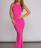 Leandra Open Back Gown
