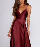 Taylar Satin Gown