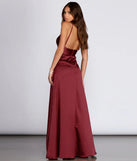 Taylar Satin Gown