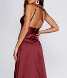 Taylar Satin Gown