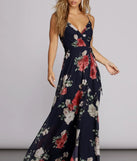 Marlena Floral Chiffon Gown