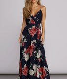 Marlena Floral Chiffon Gown