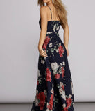 Marlena Floral Chiffon Gown