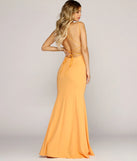 Angie Formal Lattice Mermaid Dress