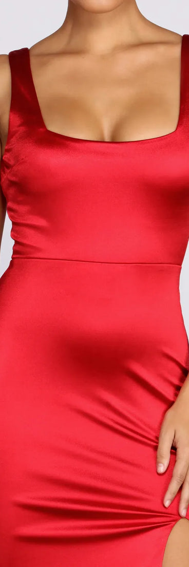 Beatrix Formal Satin Gown