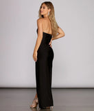 Dionne Strapless Column Wrap Gown