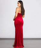 Selma Velvet Wrap Dress