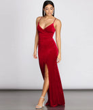 Selma Velvet Wrap Dress
