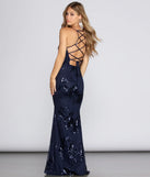 Elodie Sequin Formal Gown