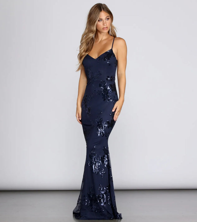 Elodie Sequin Formal Gown | Windsor Elodie Sequin Formal Gown | Windsor