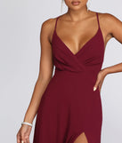 Brianna Chiffon A-Line Dress