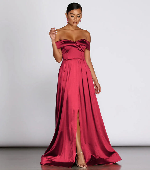 Trish Formal Off The Shoulder Dress